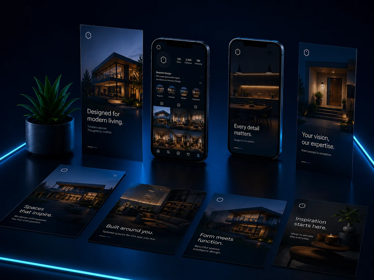 Flyers and print examples