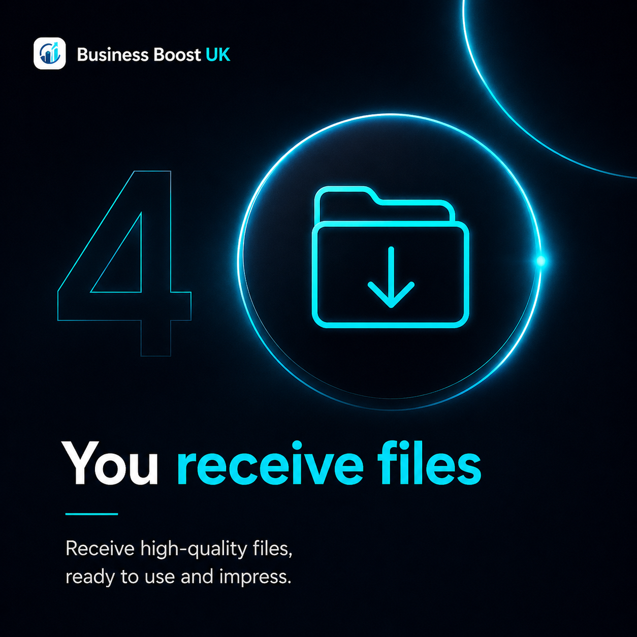 Receive files step