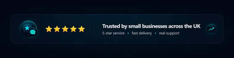 Trusted by small businesses across the UK