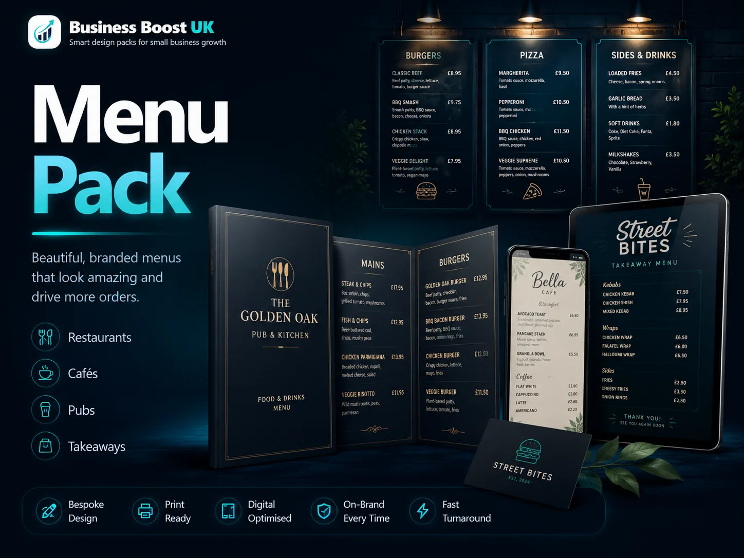 Menu Pack visual