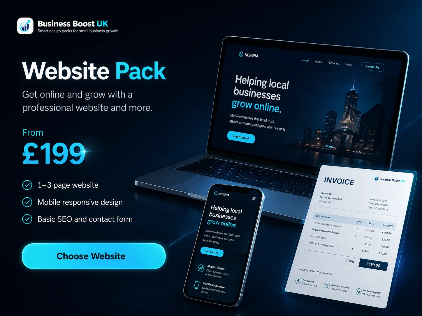 Website Pack visual